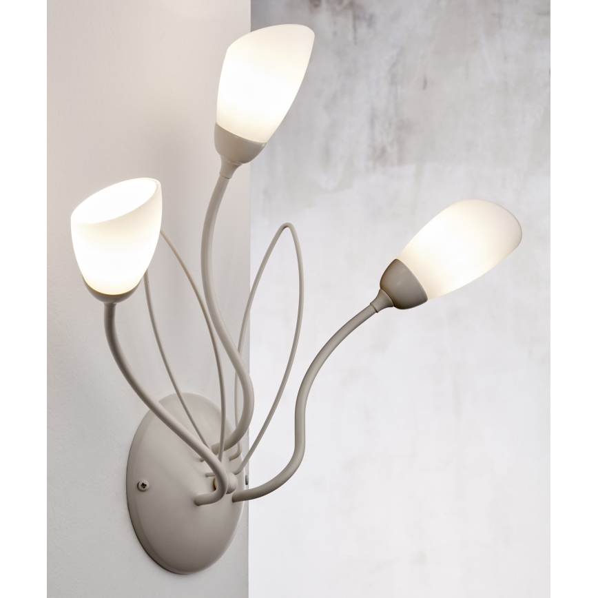 Jupiter 2064 - Wandleuchte GLORIOSA 3xG9/14W/230V cremefarben