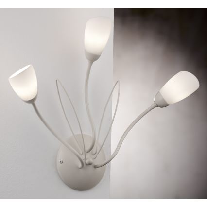 Jupiter 2064 - Wandleuchte GLORIOSA 3xG9/14W/230V cremefarben