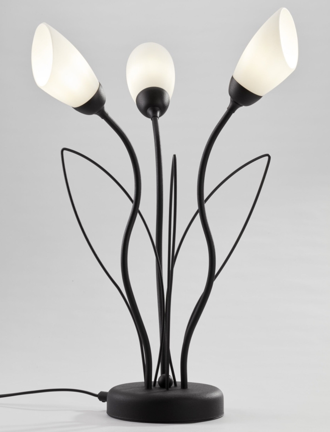 Jupiter 2065 - Tischleuchte GLORIOSA 3xG9/14W/230V schwarz
