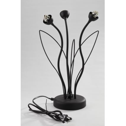 Jupiter 2065 - Tischleuchte GLORIOSA 3xG9/14W/230V schwarz
