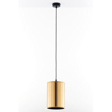 Jupiter 2090 - Hängeleuchte an Kabel CORTINA 1xE27/15W/230V gold/schwarz