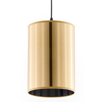 Jupiter 2090 - Hängeleuchte an Kabel CORTINA 1xE27/15W/230V gold/schwarz