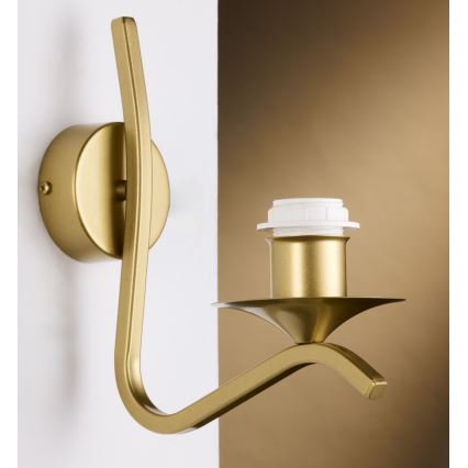 Jupiter 2115 - Wandleuchte KASZMIR 1xE27/15W/230V blau/gold