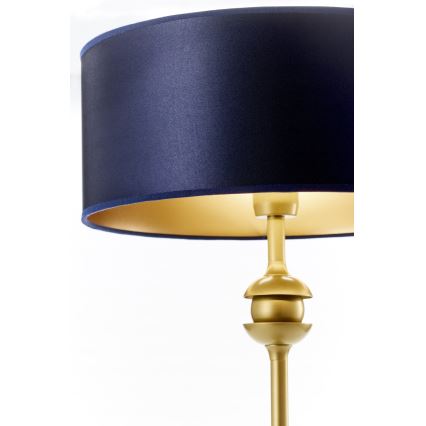 Jupiter 2116 - Tischlampe KASZMIR 1xE27/15W/230V blau/gold