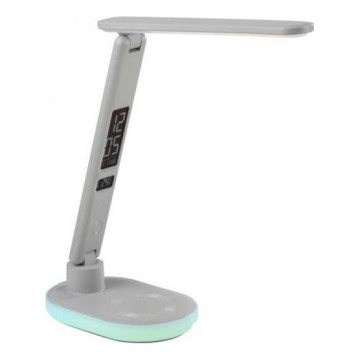 JUST LIGHT. 11018-16 - LED RGBW Dimmbare Touch-Tischlampe mit kabellosem Laden TINA LED/4W/230V weiß