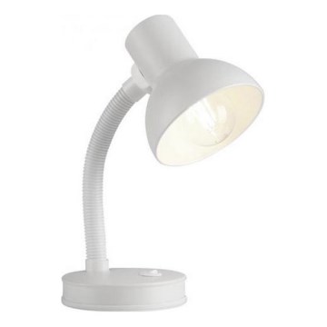 JUST LIGHT. 11080-16 - Flexibele Tischlampe FLEXI 1xE27/25W/230V Weiß
