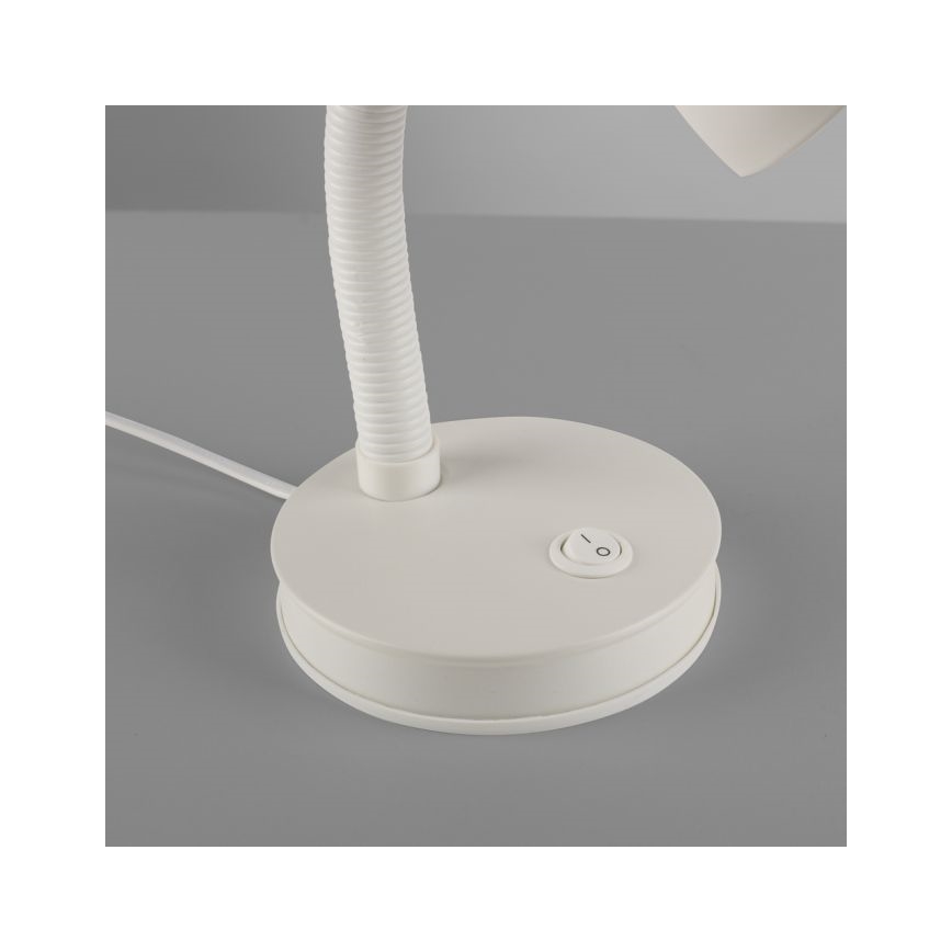 JUST LIGHT. 11080-16 - Flexibele Tischlampe FLEXI 1xE27/25W/230V Weiß