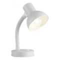 JUST LIGHT. 11080-16 - Flexibler Tischlampe FLEXI 1xE27/25W/230V weiß