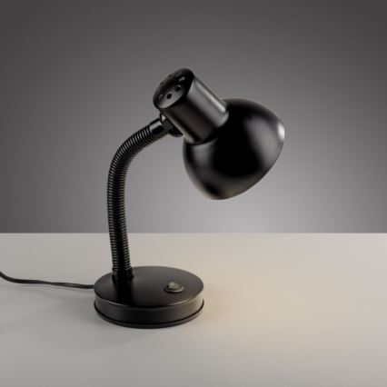 JUST LIGHT. 11080-18 - FLEXI Tischlampe 1xE27/25W/230V schwarz