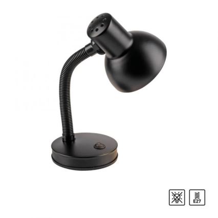 JUST LIGHT. 11080-18 - FLEXI Tischlampe 1xE27/25W/230V schwarz