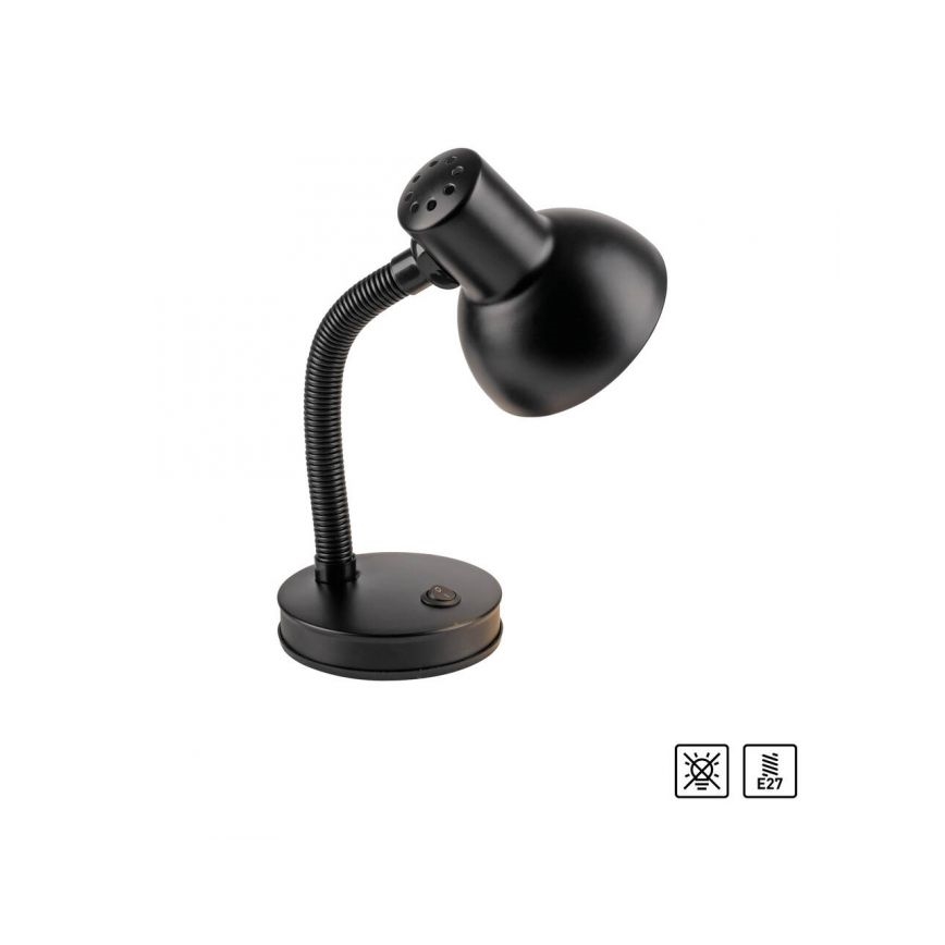 JUST LIGHT. 11080-18 - FLEXI Tischlampe 1xE27/25W/230V schwarz