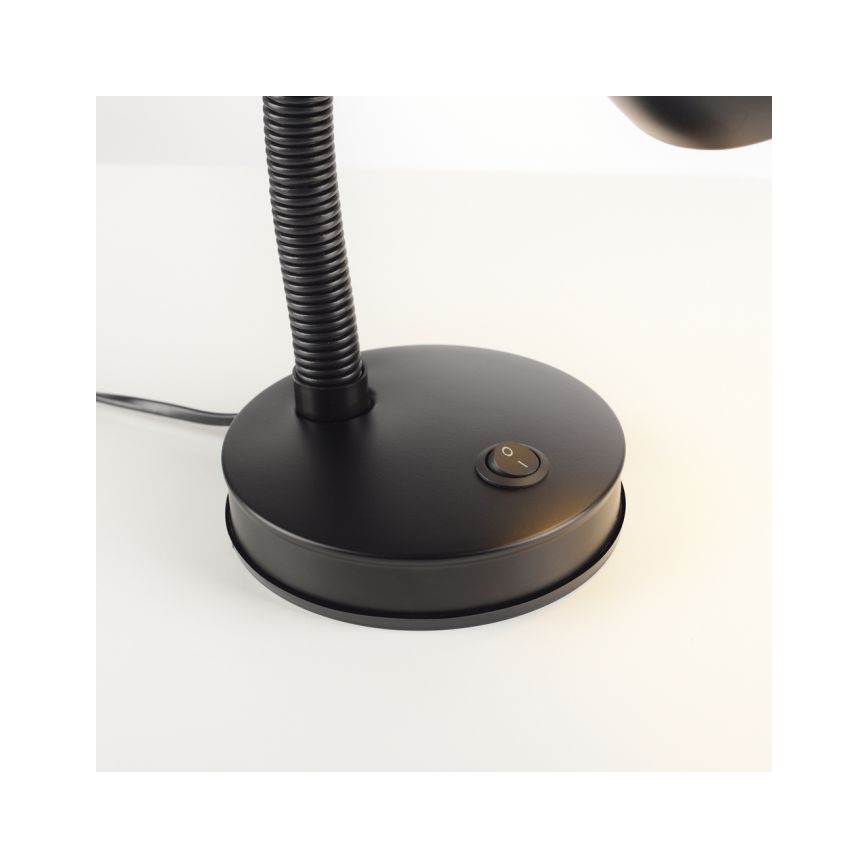 JUST LIGHT. 11080-18 - Verstellbare Tischlampe FLEXI 1xE27/25W/230V, schwarz