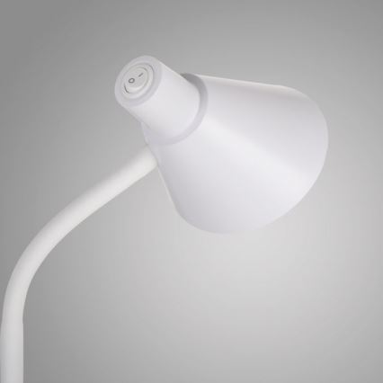 JUST LIGHT. 11248-16 - Flexibele LED-Schreibtischlampe PIXIE LED/4,5W/230V in Weiß