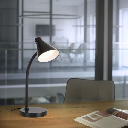 JUST LIGHT. 11248-18 - LED Flexibler Schreibtischlampe PIXIE LED/4,5W/230V schwarz