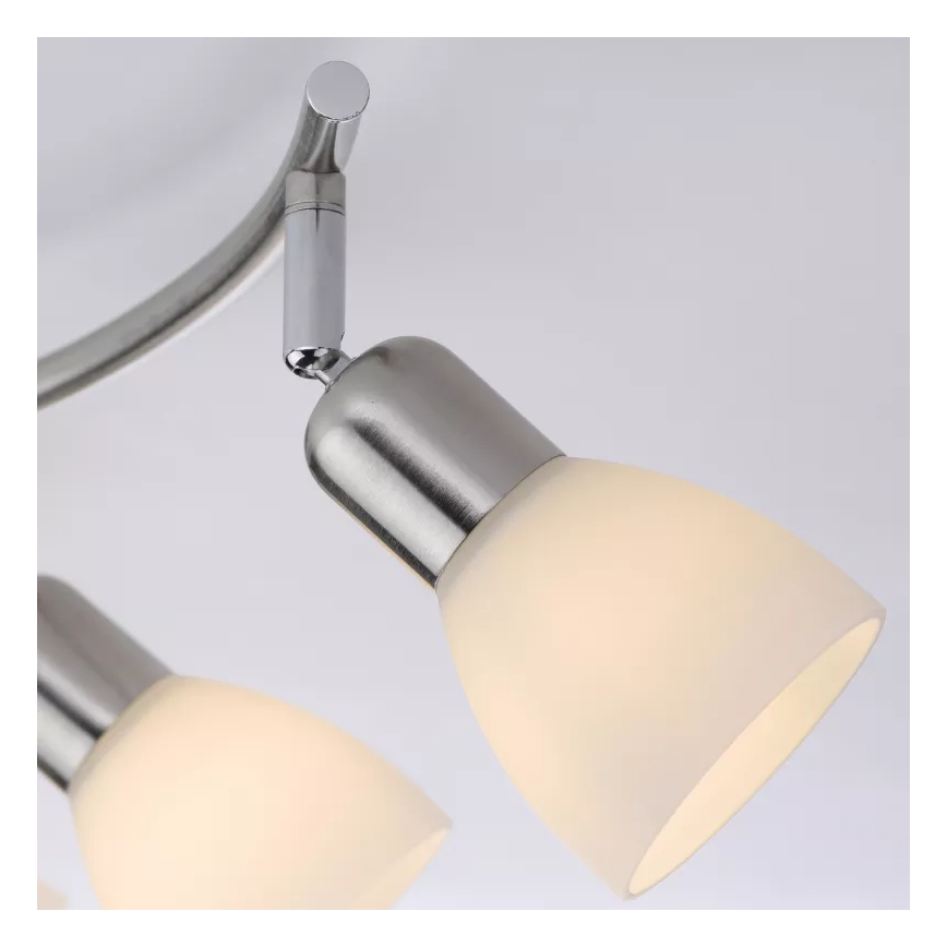 JUST LIGHT. 11952-55 - KARO Spotleuchte 2xE14/40W/230V mattchrom