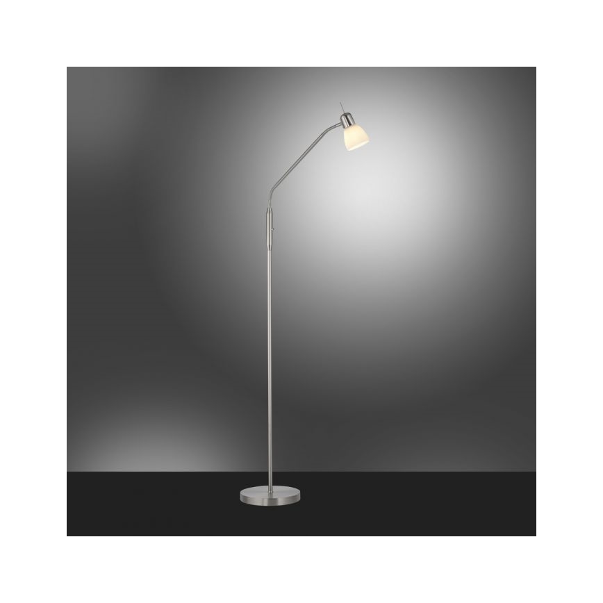 JUST LIGHT. 11956-55 - Stehleuchte KARO 1xE14/40W/230V matt Chrom