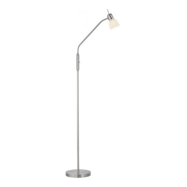 JUST LIGHT. 11956-55 - Stehleuchte KARO 1xE14/40W/230V matt Chrom