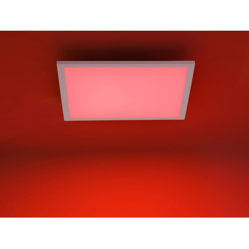 JUST LIGHT. 14681-16 - Dimmbares Anbaupanel (LED RGB) LOLA FLAT LED/28W/230V 2700-5000K + Fernbedienung