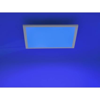 JUST LIGHT. 14681-16 - Dimmbares Anbaupanel (LED RGB) LOLA FLAT LED/28W/230V 2700-5000K + Fernbedienung