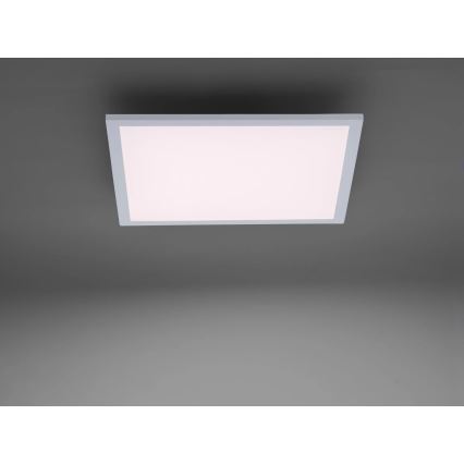 JUST LIGHT. 14681-16 - Dimmbares Anbaupanel (LED RGB) LOLA FLAT LED/28W/230V 2700-5000K + Fernbedienung