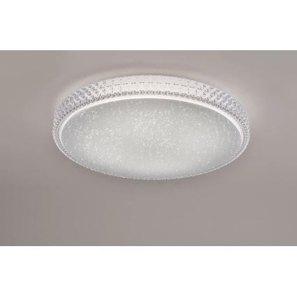 JUST LIGHT. 14745-00 - Dimmbare LED-RGB-Deckenleuchte FRIDA LED/36W/230V 2700-5000K + Fernbedienung