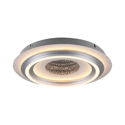 JUST LIGHT. 15089-21 - LED Deckenleuchte CICHIO LED/36W/230V Ø 40 cm mattchrom