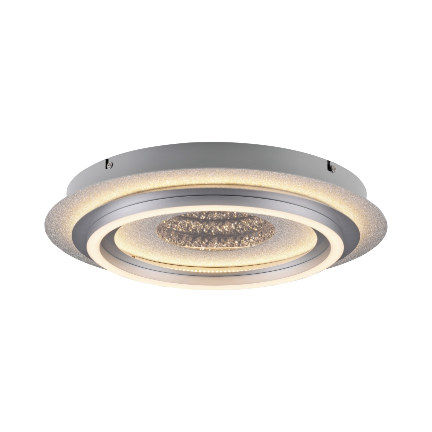 JUST LIGHT. 15089-21 - LED Deckenleuchte CICHIO LED/36W/230V Ø 40 cm mattchrom