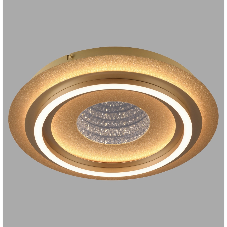 JUST LIGHT. 15089-60 - LED-Deckenleuchte CICHIO LED/36W/230V Ø 40 cm goldfarben