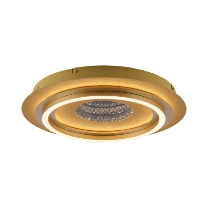 JUST LIGHT. 15089-60 - LED-Deckenleuchte CICHIO LED/36W/230V Ø 40 cm goldfarben