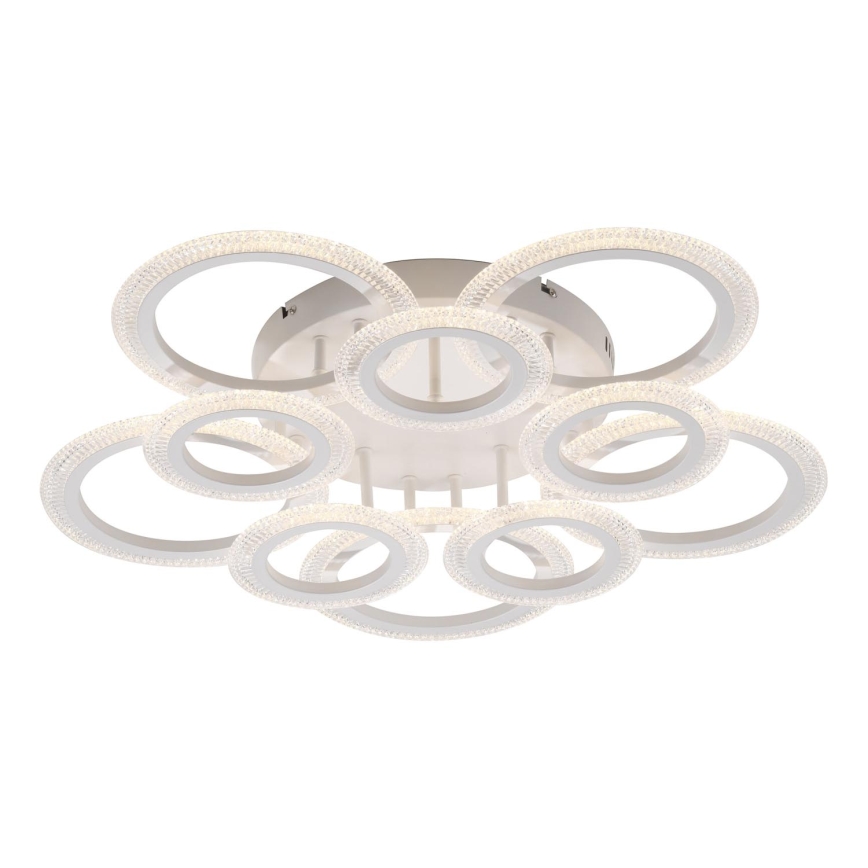 JUST LIGHT. 15268-16 - LED-Deckenleuchte CRYSTALLO LED/48,5W/230V Ø 68,6 cm weiß