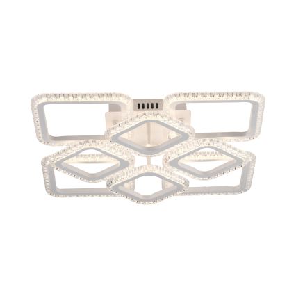 JUST LIGHT. 15269-16 - LED Deckenleuchte CRYSTALLO LED/43,5W/230V 49x49 cm weiß