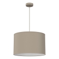 Kabel-Pendelleuchte ARDEN, 1x E27/15 W/230 V, Ø 40 cm, Beige