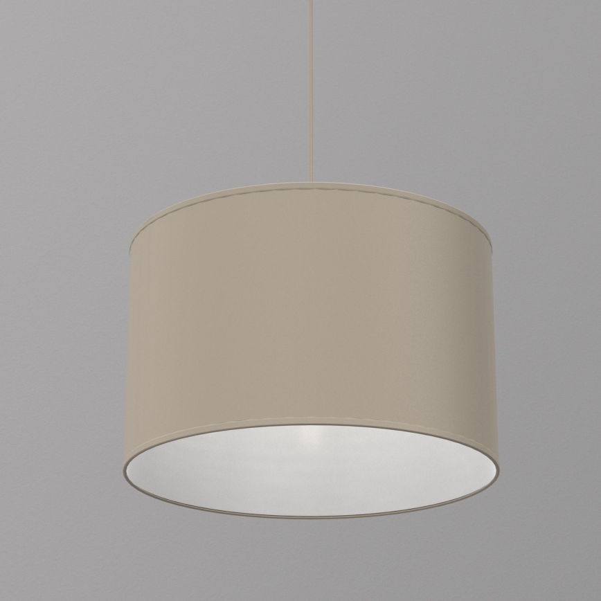 Kabel-Pendelleuchte ARDEN, 1x E27/15 W/230 V, Ø 40 cm, Beige