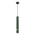 Kabel-Pendelleuchte JOKER, 1x GU10/25 W/230 V, grün/gold