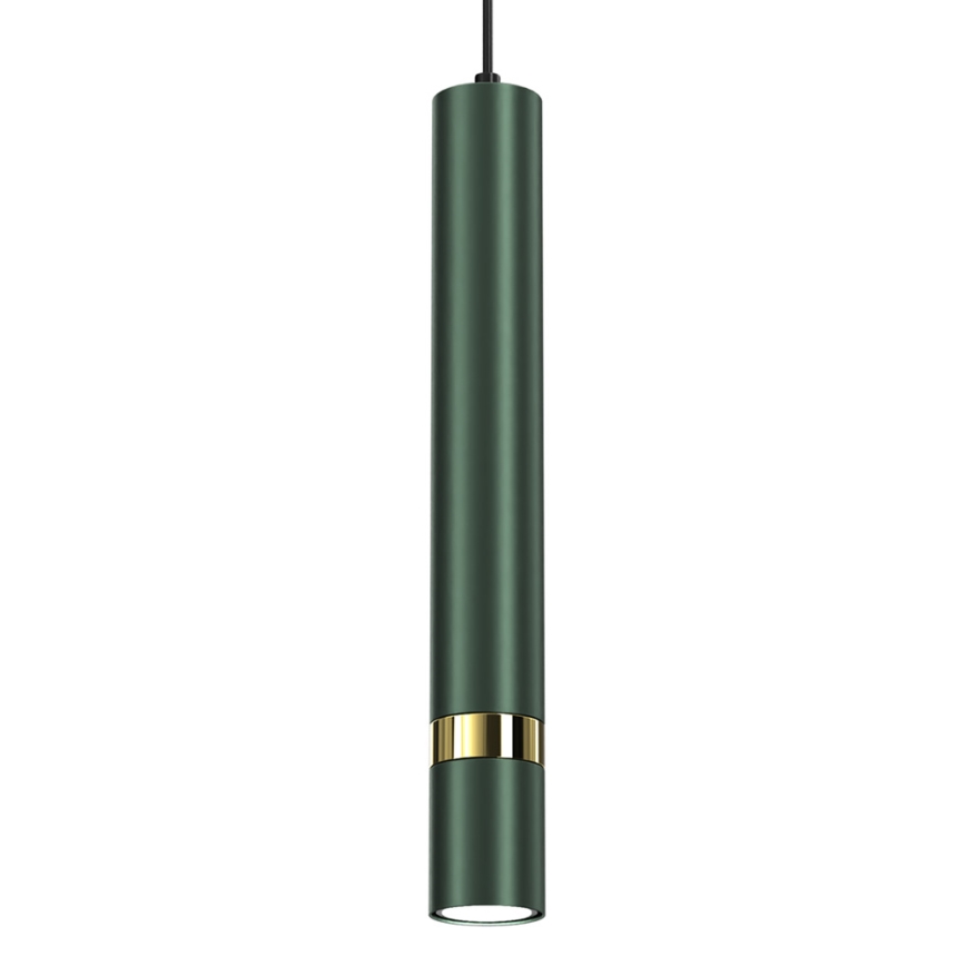 Kabel-Pendelleuchte JOKER, 1x GU10/25 W/230 V, grün/gold
