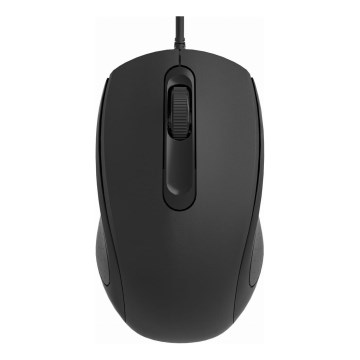Kabelgebundene Maus 1200 DPI USB-C schwarz
