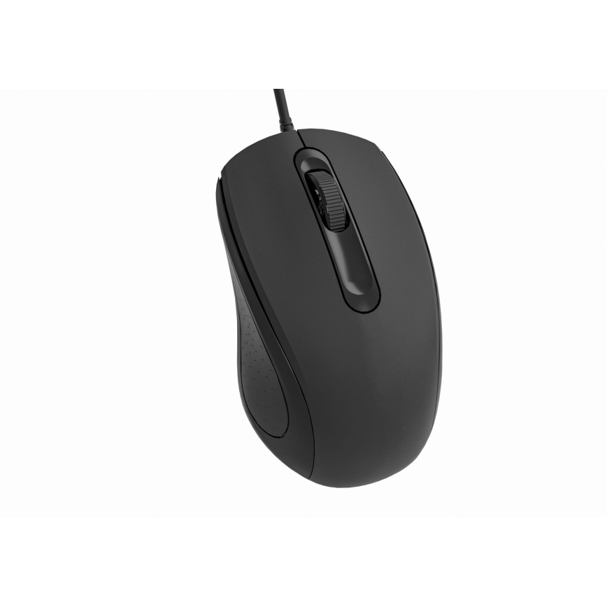 Kabelgebundene Maus 1200 DPI USB-C schwarz