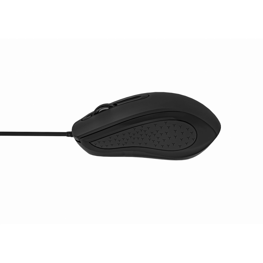 Kabelgebundene Maus 1200 DPI USB-C schwarz
