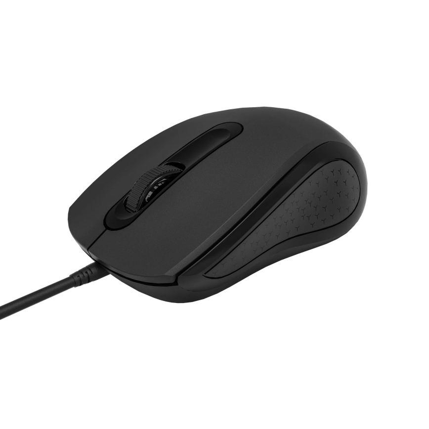 Kabelgebundene Maus 1200 DPI USB-C schwarz