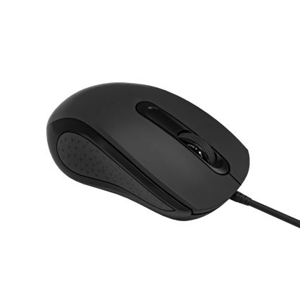 Kabelgebundene Maus 1200 DPI USB-C schwarz