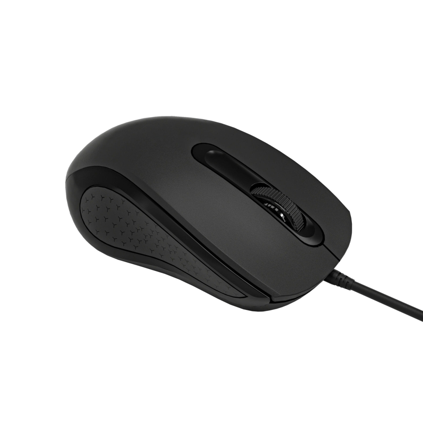 Kabelgebundene Maus 1200 DPI USB-C schwarz
