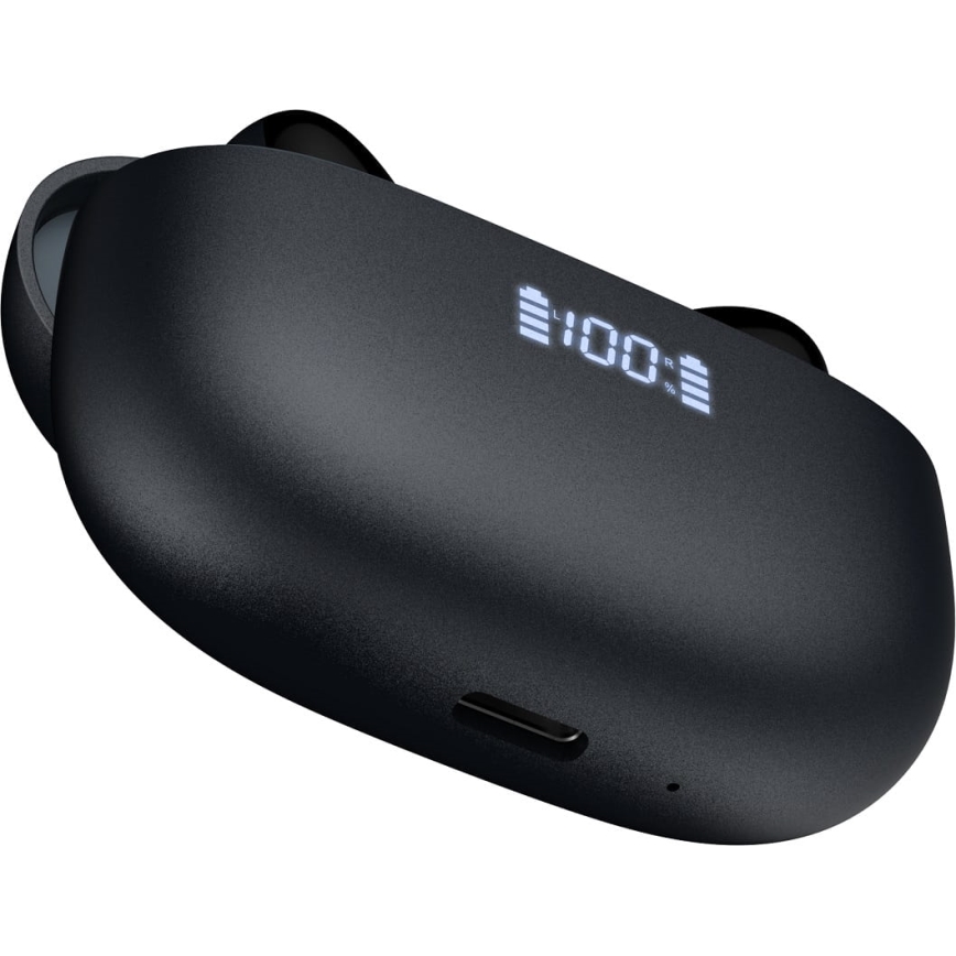 Kabellose Kopfhörer mit ANC+ENC 300mAh schwarz