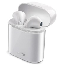 Kabellose Ohrhörer mit Mikrofon IPX2 weiß