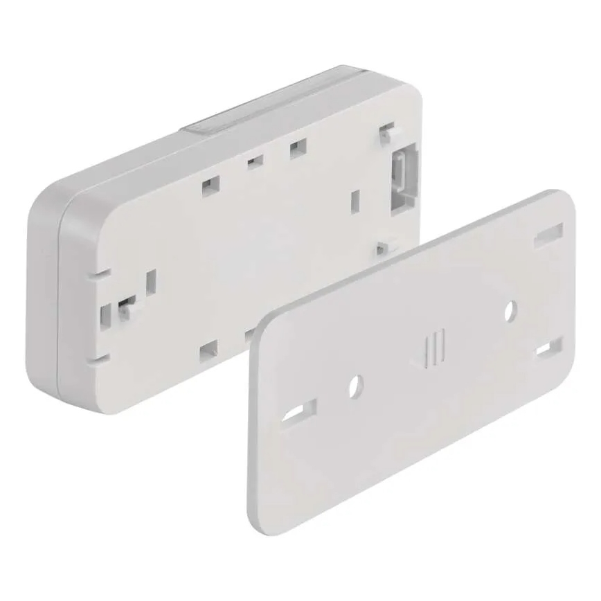 Kabellose Türklingel für Steckdose 230V + 1xCR2032 weiß