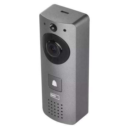 Kabellose Video-Türklingel mit Bewegungssensor GoSmart 12V/3xAA IP44 Wi-Fi Tuya