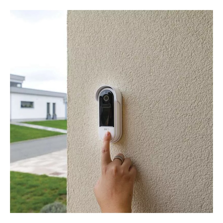 Kabellose Video-Türklingel mit Bewegungsmelder GoSmart 5V 3xAA IP65 Wi-Fi Tuya