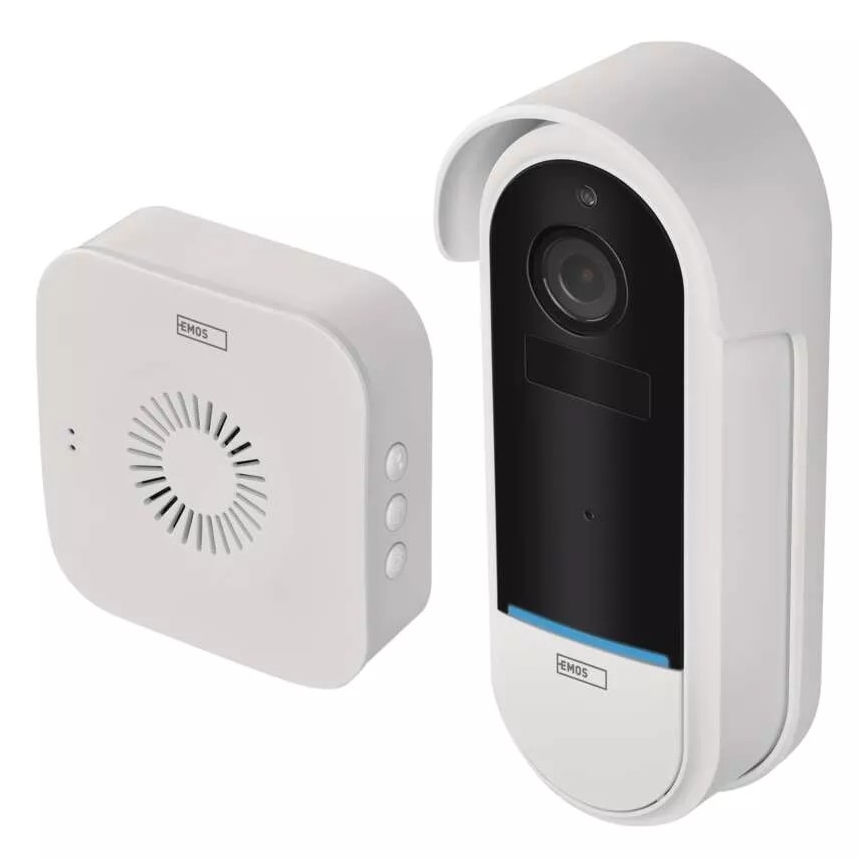 Kabellose Video-Türklingel mit Bewegungsmelder GoSmart 5V 3xAA IP65 Wi-Fi Tuya