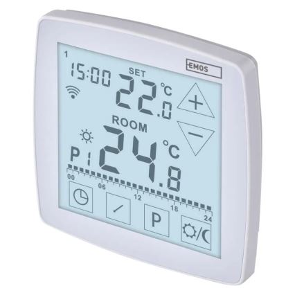 Kabelloses digitales Thermostat GoSmart 230V/16A Wi-FI Tuya