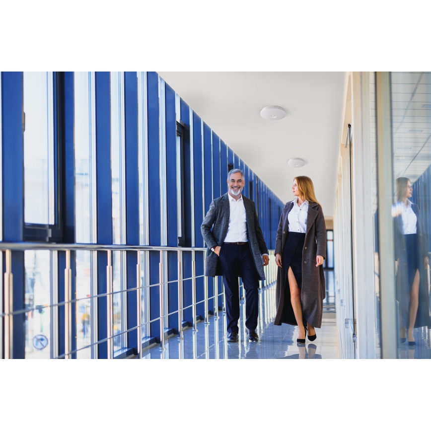 LED-Deckenleuchte mit Bewegungs- und Dämmerungssensor FOGLER LED/17W/230V Ø 33 cm