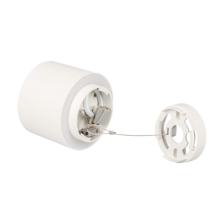 LED-Spot SONOR LED/6W/230V 3000/4000/5700K + LED/1,5W 2200K Ø 9 cm weiß